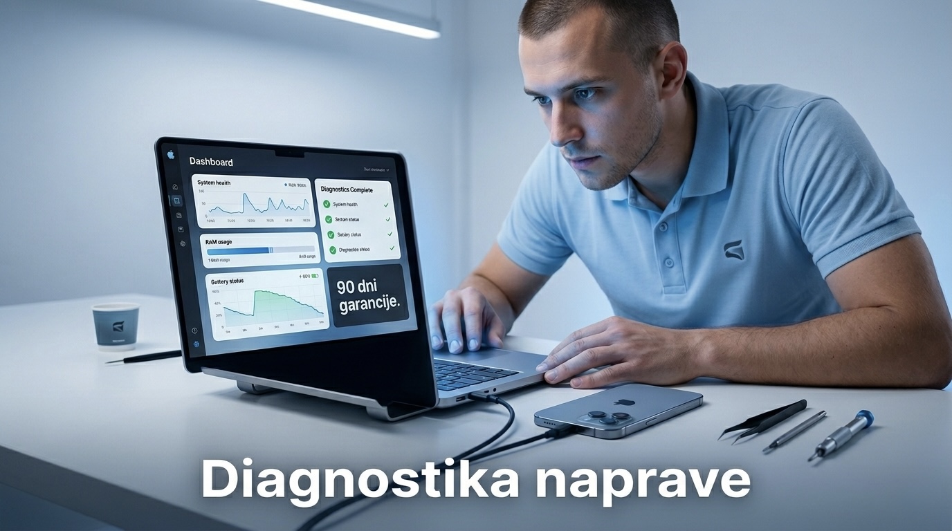 Diagnostika naprave